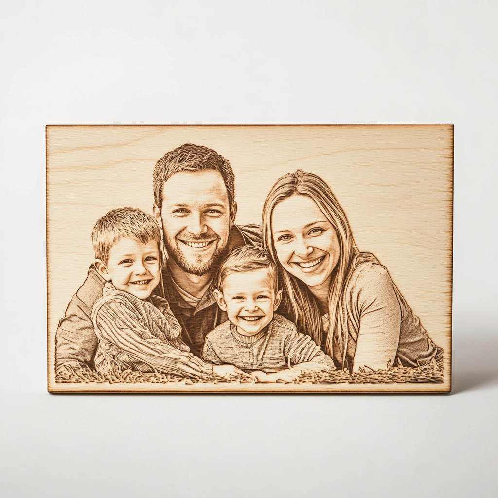 Fotka na dřevo A2 (60 x 40 cm) - Obrázek 2