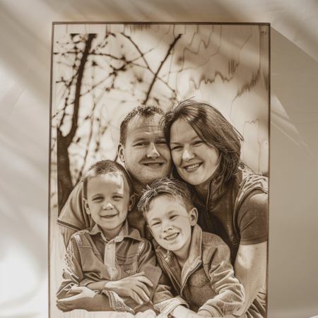 Fotka na dřevo A5 (15 x 21 cm)